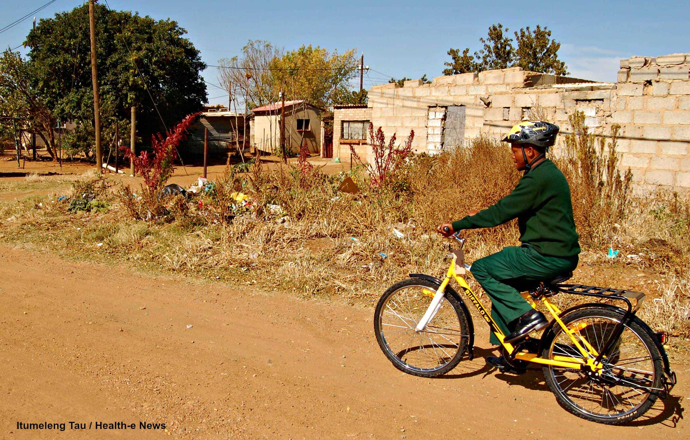 North West community health care workers protest bikes, payment